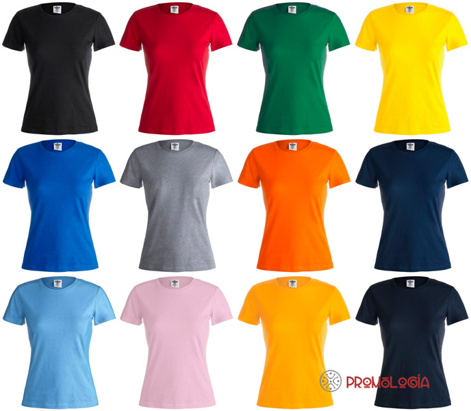 Camiseta color mujer